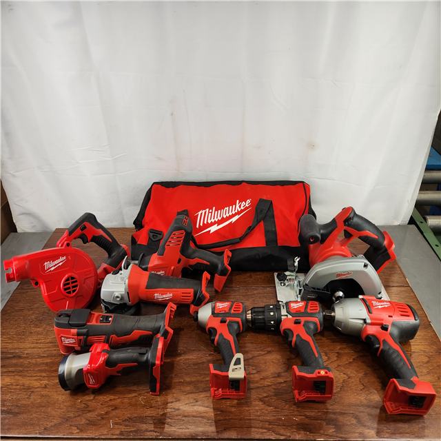 Milwaukee Tool M18 18V Lithium-Ion Cordless Combo Tool Kit (9-Tool