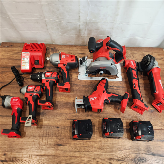 AS IS Milwaukee Tool M18 18V Lithium Ion Cordless Combo Tool