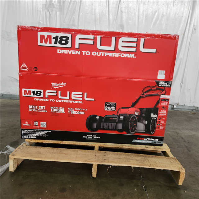 Houston Location AS IS Milwaukee M18 Fuel Driven To Outperform