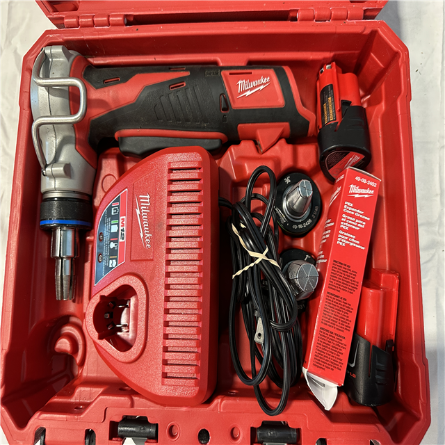California AS IS Milwaukee M12 Propex Expansion Tool Kit includes