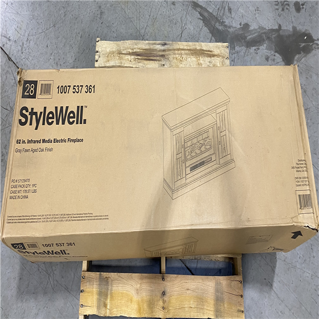 DALLAS LOCATION StyleWell Chelsea 62 in. Freestanding Electric