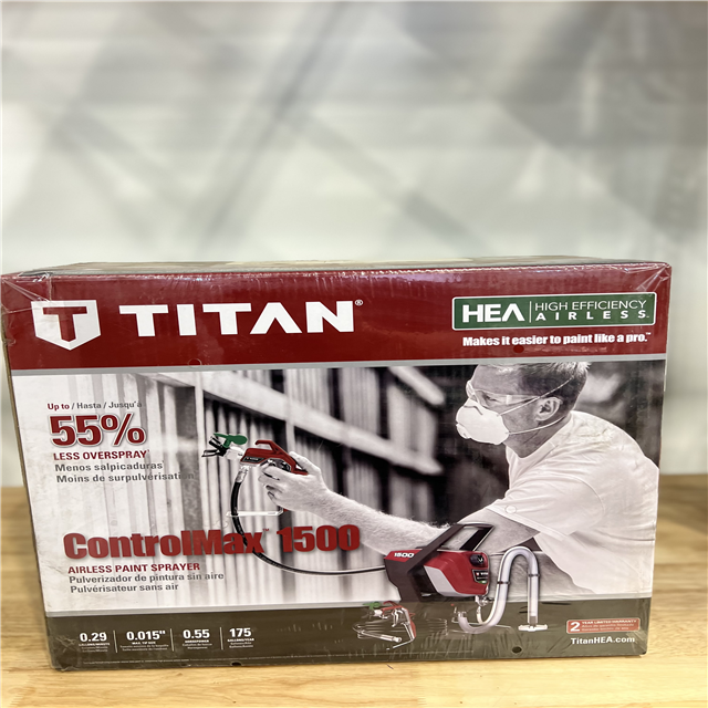 NEW! Wagner Titan Control Max 1500 Airless Paint Sprayer
