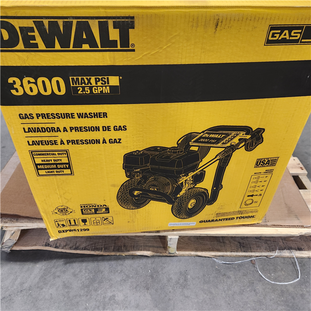 Dallas Location AsIs DeWalt DXPW61299 3600 PSI Gas Pressure Washer