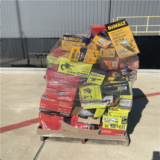 HOUSTON LOCATION ASIS POWER TOOLS PARTIAL LOT (3 PALLETS)