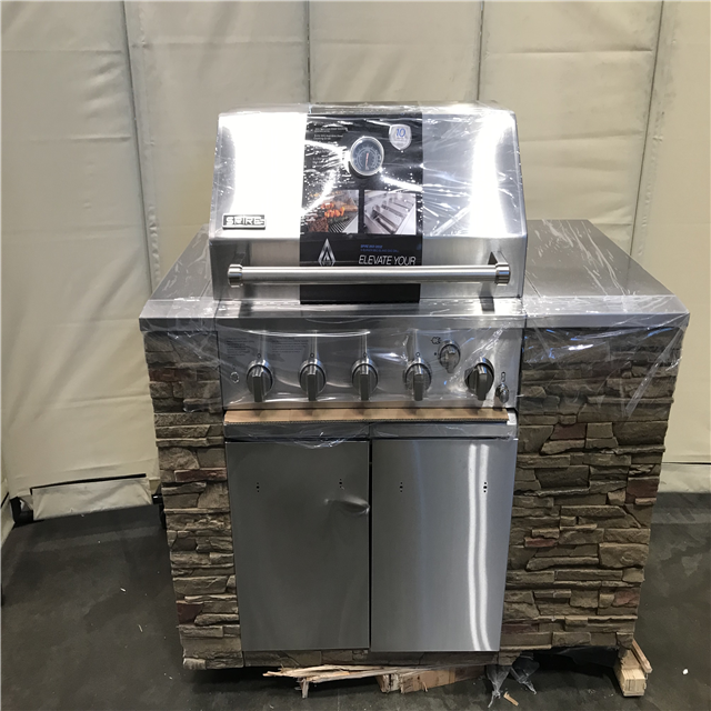 California ASIS Spire 5Burner BBQ Island Gas Grill