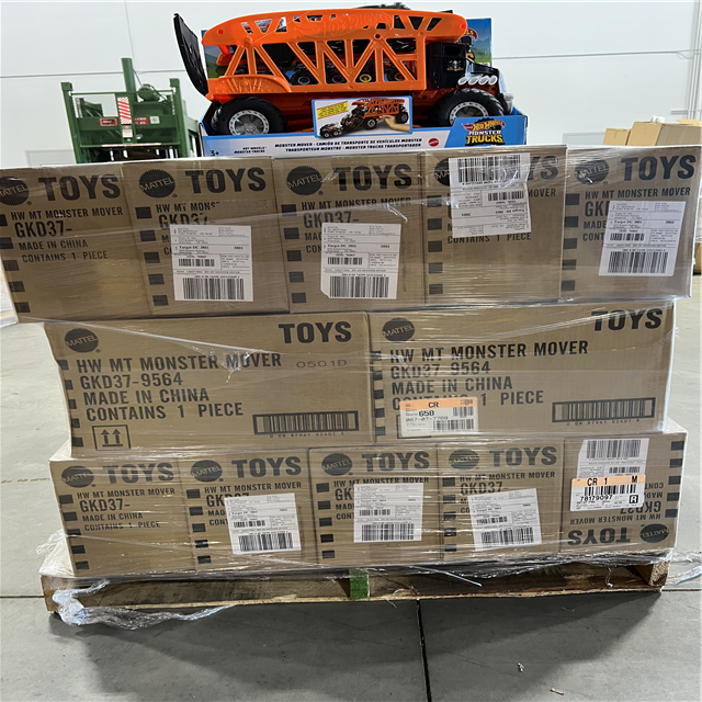 DALLAS LOCATION NEW! HOT WHEELS MONSTER MOVER PALLET 42 UNITS