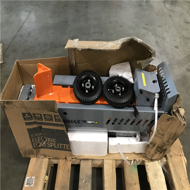 California ASIS YARDMAX 9Ton 15 Amp Portable Electric Log Splitter