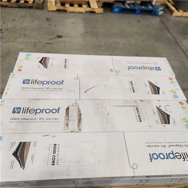 DALLAS LOCATION Lifeproof Jinks Creek Pine Vinyl Plank Flooring, 20.