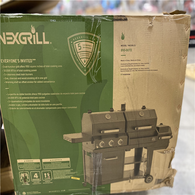 DALLAS LOCATION Nexgrill Oakford 1150 Pro 3Burner Propane Combo