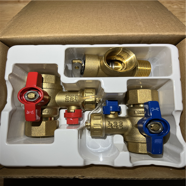NEW! Rheem Brass Service Valves for Tankless Water Heaters (12 UNITS)