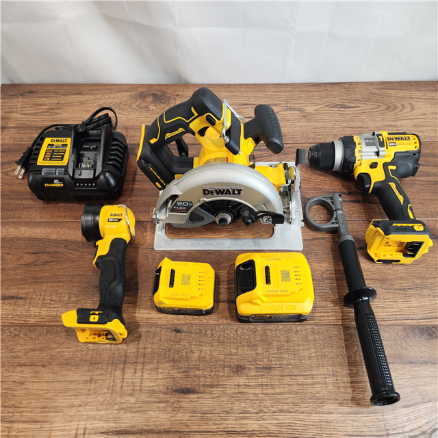 ASIS DeWalt 20V MAX PowerStack Brushless Cordless (3Tool) Combo Kit