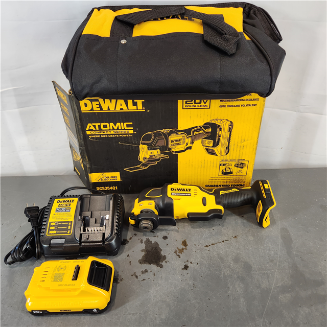 Good DEWALT ATOMIC 20V MAX LithiumIon Cordless Oscillating Tool Kit