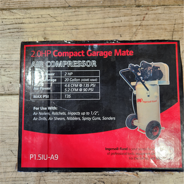 Houston Location Ingersoll Rand Garage Mate Portable Electric Air