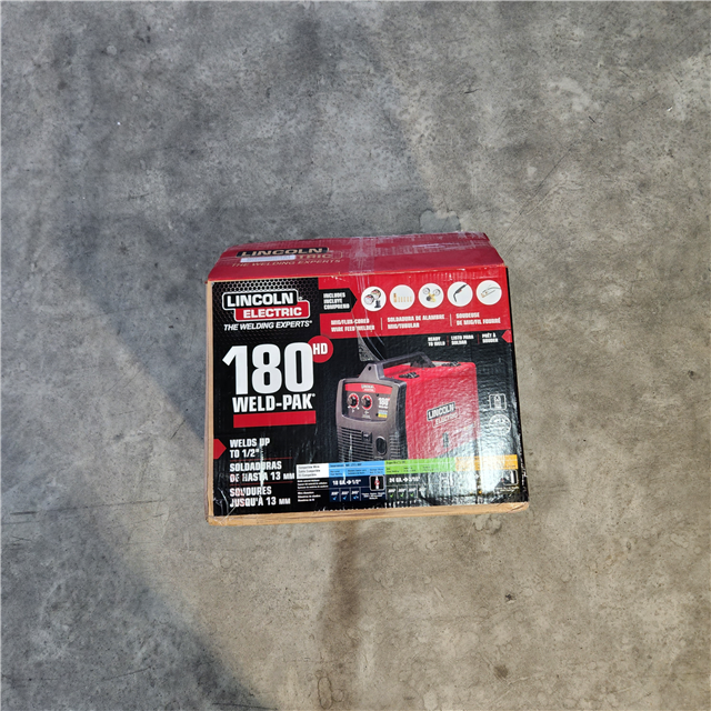 Houston Location Lincoln Electric WeldPak 180 Amp MIG FluxCore Wire