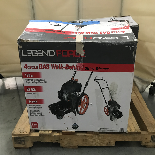 CALIFORNIA ASIS LEGEND FORCE Gas WalkBehind String Trimmer & Gas Rear